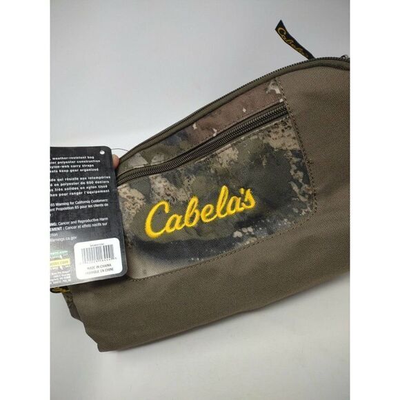 New CABELA'S Catch-All Gear Bag Camo Hunting Fishing Range Duffle Zip 600 D Poly - Picture 5 of 6